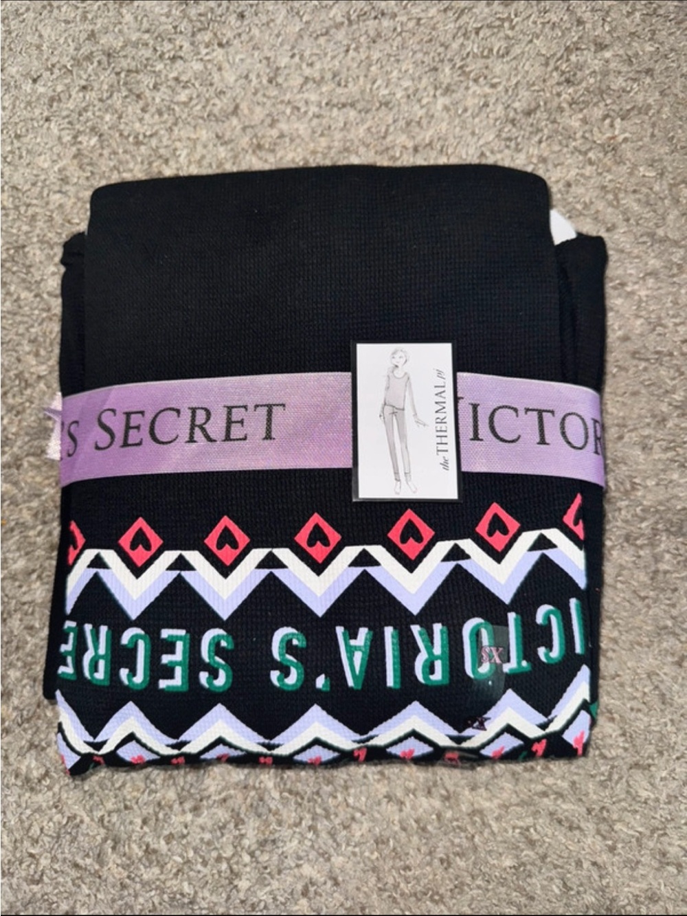 Victoria’s Secret Fireside Thermal Fair Isle Pajama Set